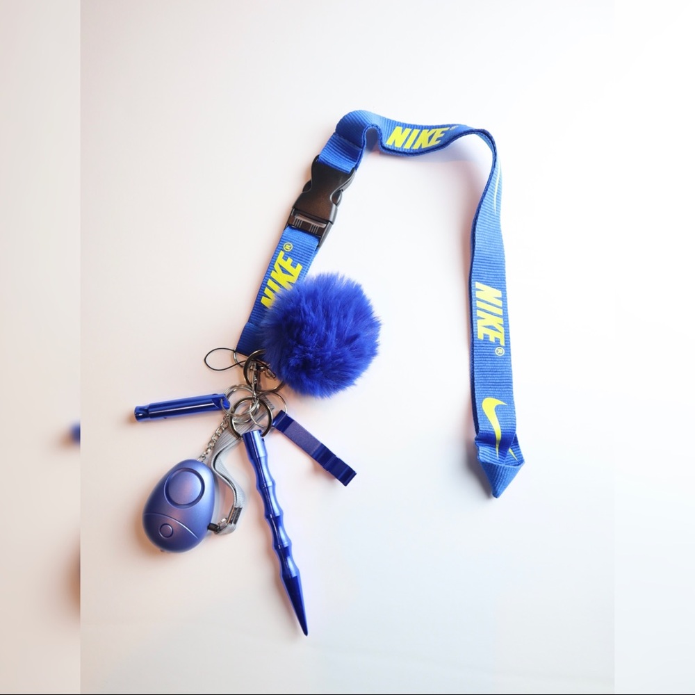 Self Defense Keychain Nike Lanyard